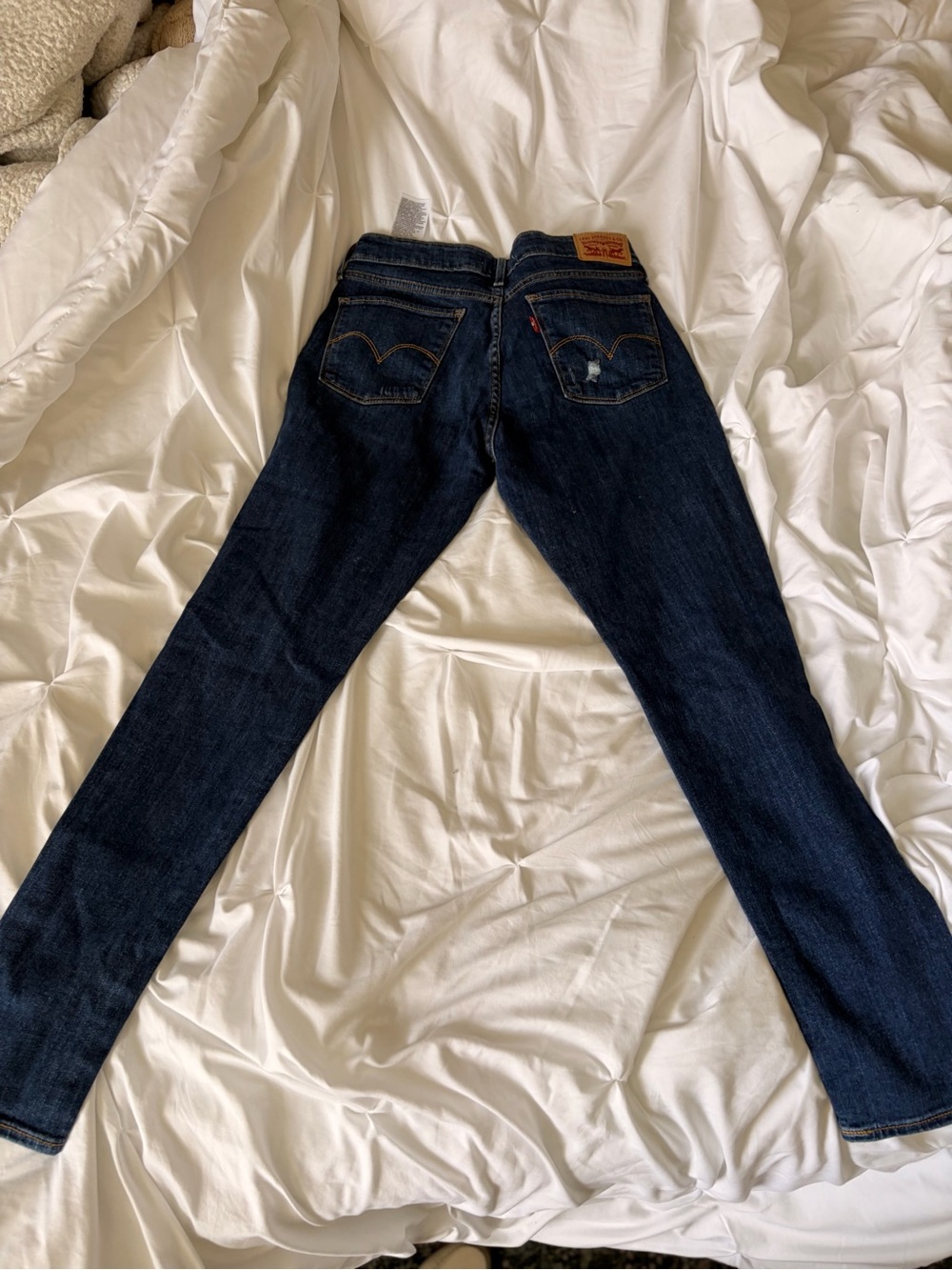 Levi's Women's Dark Blue Skinny Jeans
